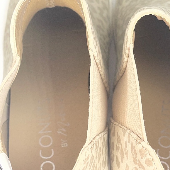 Coconut by Matisse Leopard Print Wedge Sneakers Women’s Size 8.5 - Picture 3 of 7